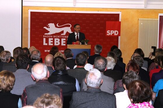 Kultusminister Andreas Stoch in Künzelsau Foto: spd bawü