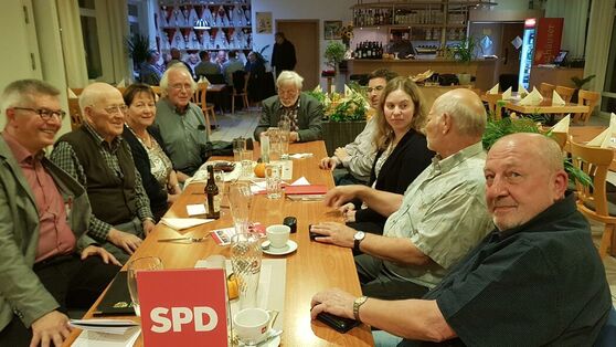 Stammtischrunde im SSV Sportheim