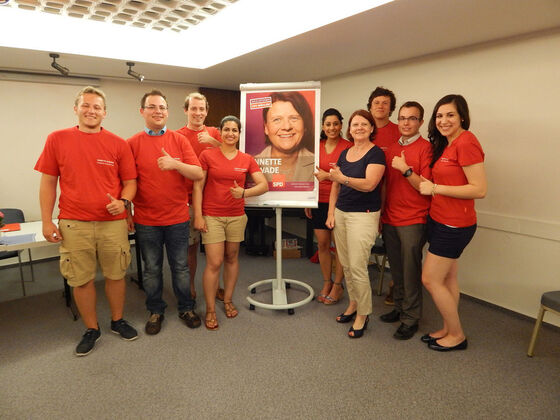 Junges Team Annette Sawade