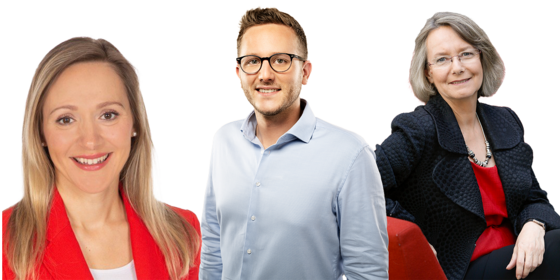 Jasmina Hostert, Patrick Wegener, Evelyne Gebhardt
