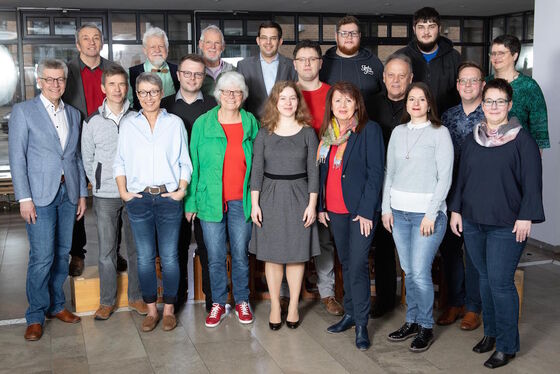 Die Kandidat*innen der rot-grünen Liste in Künzelsau