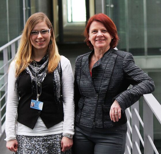 Kim Wagner und Annette Sawade Foto: k.wagner